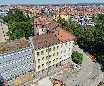 Investment-Highlight in Nürnberg! 
Mehrfamilienhaus in Gärten h.d. Veste, Bestlage, nähe Kaiserburg