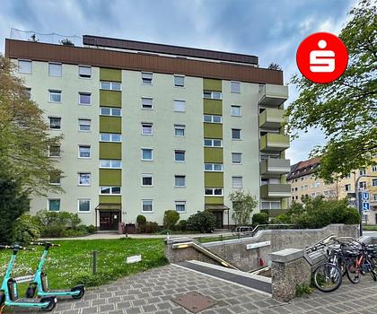 Mittendrin statt nur dabei! Zentral gelegene 1,5 Zimmerwohnung mit Balkon in Schoppershof!