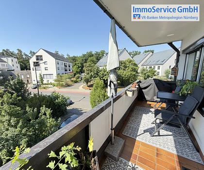 Gepflegte 3-Zimmer-Eigentumswohnung mit Balkon, Garage und Stellplatz in ruhiger Lage