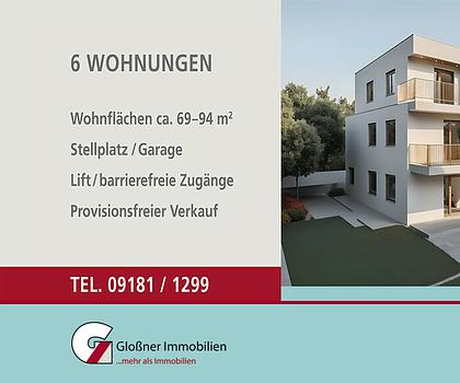 Baubeginn - Erdgeschoss mit Garten