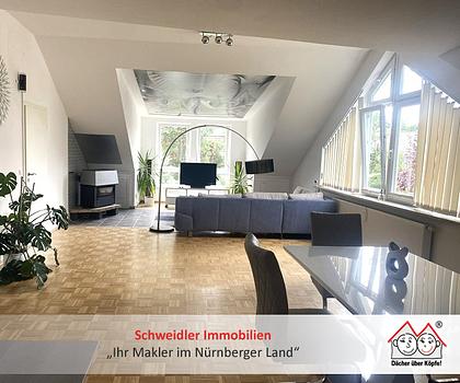 Mieten für KURZE ZEIT!!! TOP möblierte 4-Zimmer-Balkon-Wohnung mit Carport in Röttenbach/Forchheim