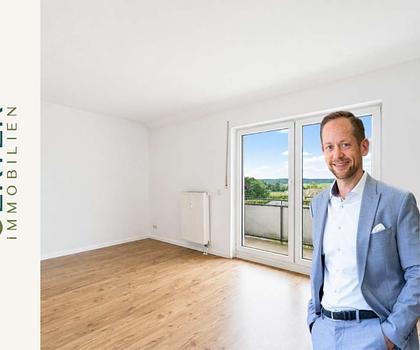 Wohnen in idyllischer Lage: 3-Zimmer-Wohnung mit Balkon & Stellplatz