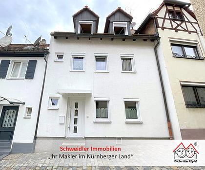 Urbanes Einzelstück! Besonderes Stadthaus mit 71 m² Wohnfläche in der Innenstadt von Lauf