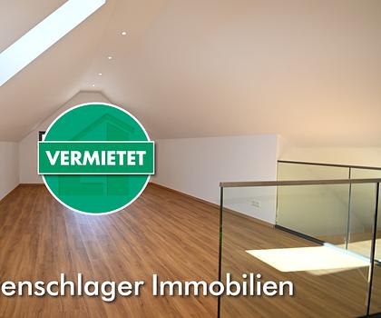 Inklusive NEUER Einbauküche - moderne NEUBAU-Wohnung mit Altbauflair! 3,5-Zimmer-DG-Whg., Berching