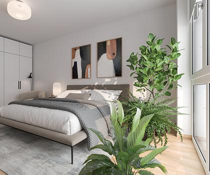 Das ist die Wohnung nach der Sie suchen! Hochwertige, ruhige 2-Zimmer Neubau WHG. mit BLK + EBK