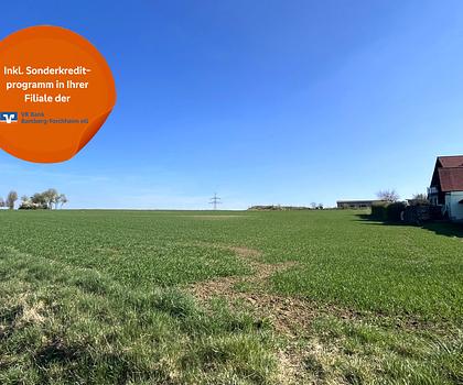 Ortrandlage mit Blick ins Grüne! Vollerschlossener Bauplatz im Rothensand