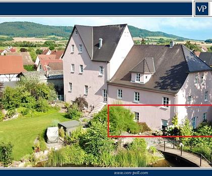 Erdgeschosswohnung mit direktem Zugang zu Badesee und Park