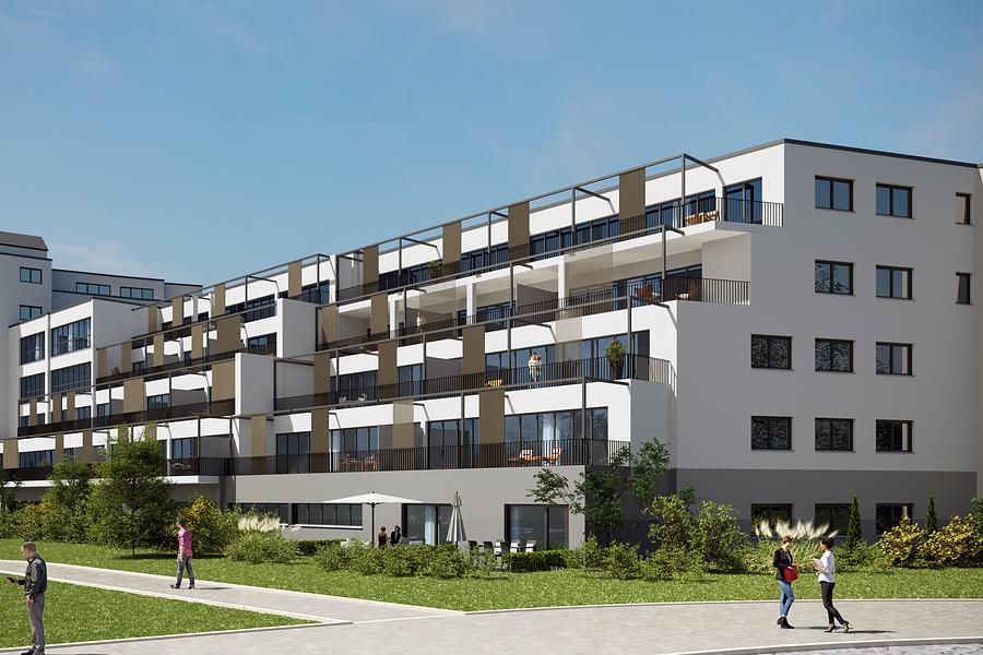 Merian Living - Ansprechende Wohnanlage im Nürnberg Nord: 60 stilvolle Neubau-ETW und 10 Büroeinheiten in Stadtlage!