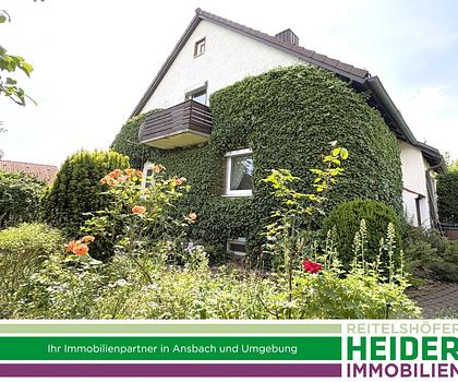 Einfamilienhaus in ruhiger Lage in Ansbach-Eyb