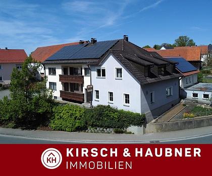 ATTRAKTIVES ANWESEN IN TOP-ZUSTAND!
GASTHOF & 3 WOHNUNGEN & 2 Garagen!
Deining - Unterbuchfeld