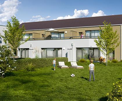 Reihenhaus-Trio in Emskirchen 
Jetzt schnell sein, 1 ist bereits reserviert!