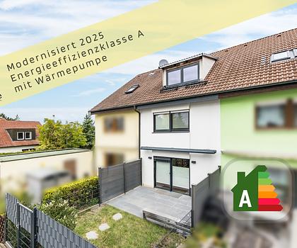 Energieeffizientes Reihenhaus mit Wärmepumpe und modernem Wohnkomfort in Zirndorf-Weiherhof