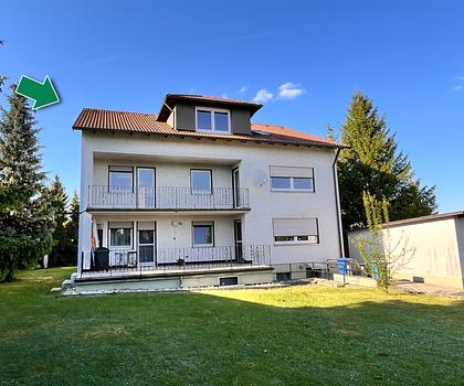 Ganz oben mit Balkon!
3,5-Zimmer-Dachgeschoss-Wohnung
in Lupburg bei Parsberg