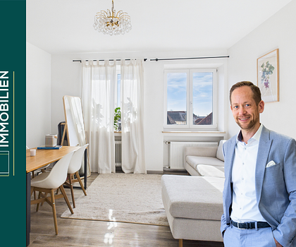 Urban, hell, stilvoll: Ihre 3-Zimmer-Wohnung mitten in der Innenstadt Nürnbergs