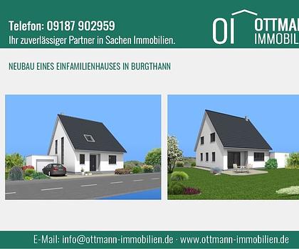 NEUBAU eines modernen Einfamilienhauses in Burgthann