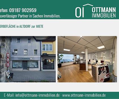 Gewerbefläche direkt in Altdorf zur MIETE