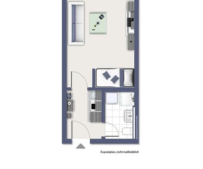 Charmantes 1-Zimmer-Appartement mit Balkon und Stellplatz in Würzburg - Lengfeld