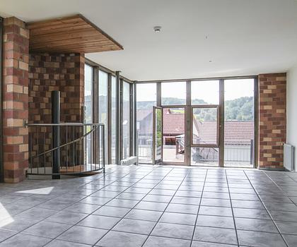 Individuelle und ansprechende Architektur garantiert!
-1-Zi. EG-Whg. in Gemünden am Main/Wernfeld-