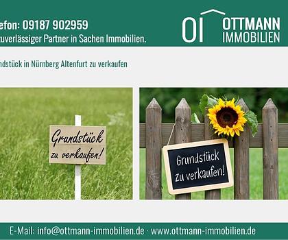 Grundstücksfläche im begehrten Nürnberg Altenfurt zu verkaufen