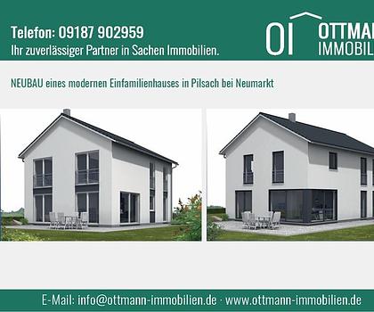 NEUBAU eines modernen und großzügigen Einfamilienhauses