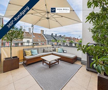 Wohnen wie im Katalog, mit exklusiver Dachterrasse