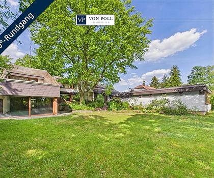 Wohnen mit Wellness, Arbeiten mit Stil - Architektenvilla im Dornröschenschlaf