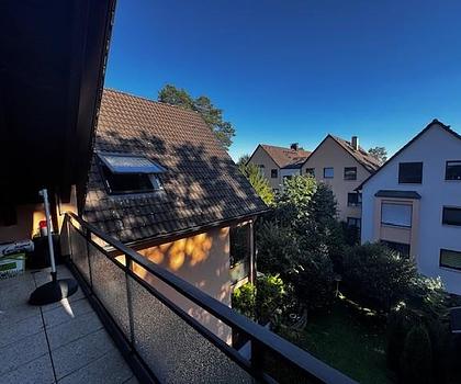 Gepflegte 2-Zi-ETW mit TG-Stellplatz in Ortsrandlage von Schwaig