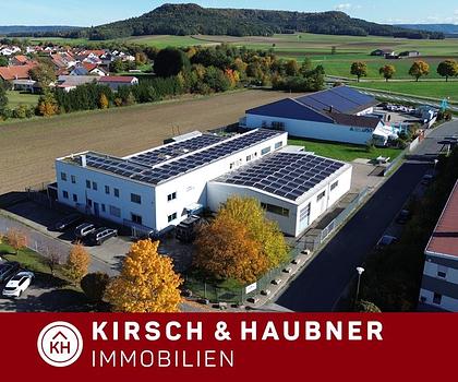 GEWERBE-LIEGENSCHAFT MIT BÜRO UND PRODUKTIONSHALLEN!   
   Berngau