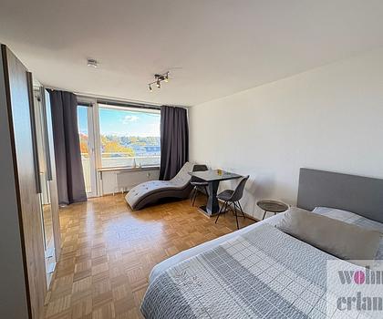 Möbliert - Geschmackvoll möbliertes Businessapartment in der Erlanger Innenstadt