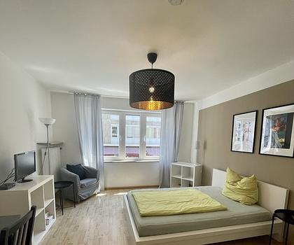 Modern möblierte 1-Zimmer-Wohnung im Zentrum