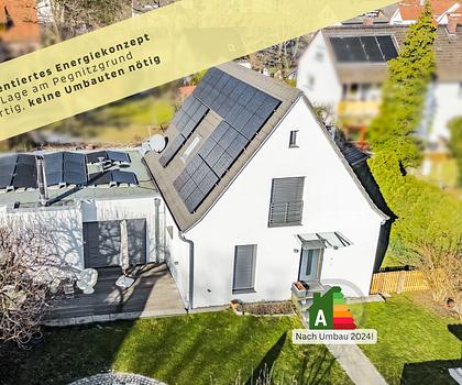 Exklusives wohnen im Pegnitzgrund: Designhaus mit Smart Home, Sauna und planbaren Energiekosten