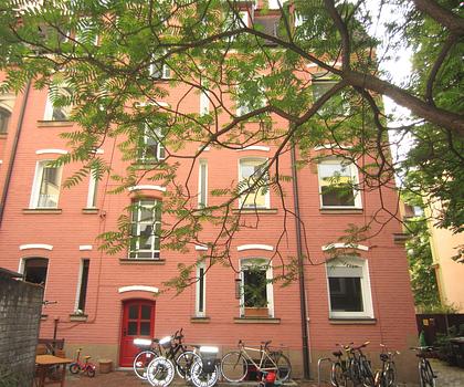 3-Zi.-Whg in bester Lage in Nürnberg-Gostenhof, in  U-Bahn-Nähe, hell und ruhig - für 1-2 Personen