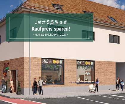 Exklusivangebot in Bamberg: Neubau-Gewerbefläche mit ca. 124,73 qm + 5,5 % Nebenkosten geschenkt