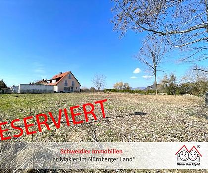 Ihr Baugrund in Eckenhaid! Einfamilien- oder Doppelhaus-Bauplatz mit flexibler Grundstücksgröße