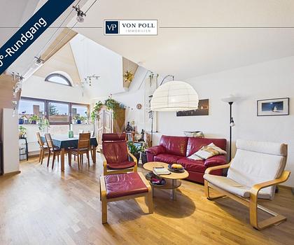 Maisonette-Highlight in Fürth: Weitblick genießen auf Balkon und Dachloggia