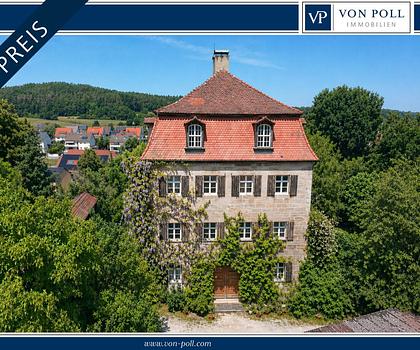 Historisches Jagdschlösschen Nähe Erlangen
Einzigartig, vielseitig nutzbar, herrliches Grundstück