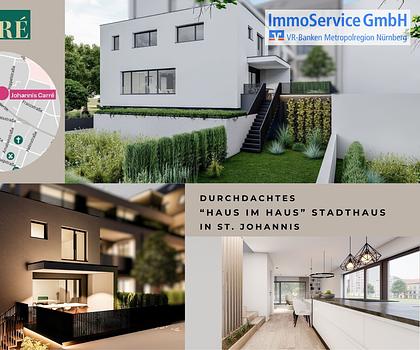 Neubau-Stadthaus auf ca. 128 m² im Stadtteil St. Johannis. Baubeginn bereits erfolgt!