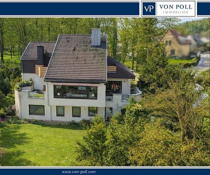 Wohlfühlhaus mit Außenkamin und Blick ins Grüne