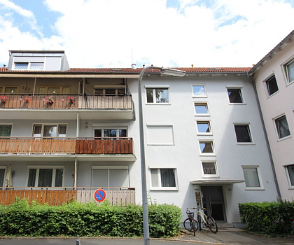 Stilvolle 3-Zimmer-Wohnung mit zwei Balkonen und optionalem Gartenanteil