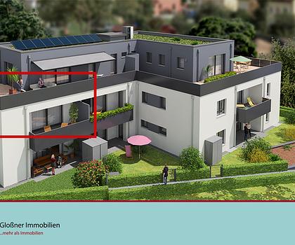Traumwohnung inklusive Einbauküche und zwei TG-Stellplätze