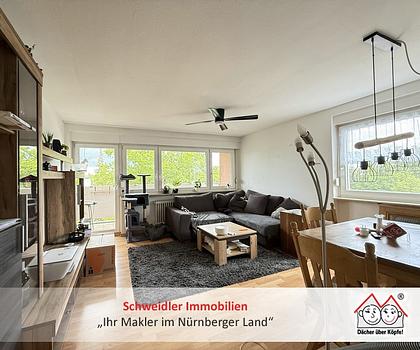 Citynah wohnen in Schwaig: 3 Zimmer, Balkon, Garage und ein durchdachter Grundriss - WOW!