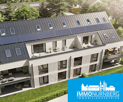Marienbergpark vor der Tür: Neubau mit 140 m² Garten