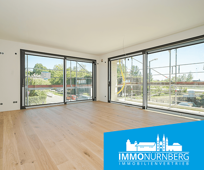 Neubau am Marienbergpark - ca. 40 m² Wohnbereich, Loggia und Balkon