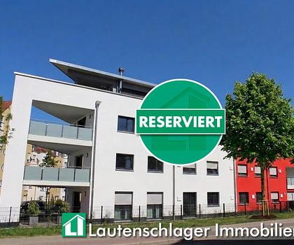 Neuwertige 3,5-Zimmer-Wohnung mit Loggia und Tiefgaragenstellpl. im urbanen Umfeld, Leitgrabenweg 2