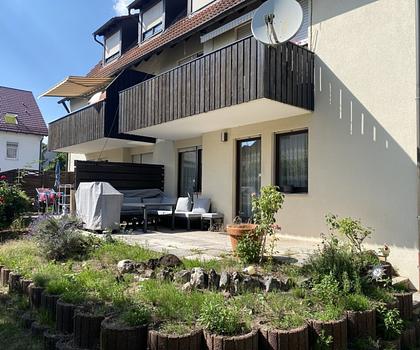 3 plus 1 ....
Terrassenwohnung mit großem Hobbyraum ...